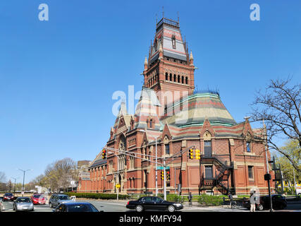 Memorial Hall e sanders theatre, Harvard University Foto Stock