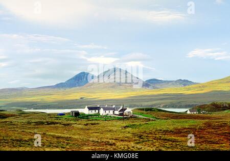 Tutta la costa nord dell'isola di Islay e suono di Islay per le pappe del Giura, Ebridi Interne, Scozia. Sito di grande respiro progetto di potenza Foto Stock