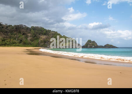 Praia do Sancho Spiaggia - Fernando de Noronha, Pernambuco, Brasile Foto Stock