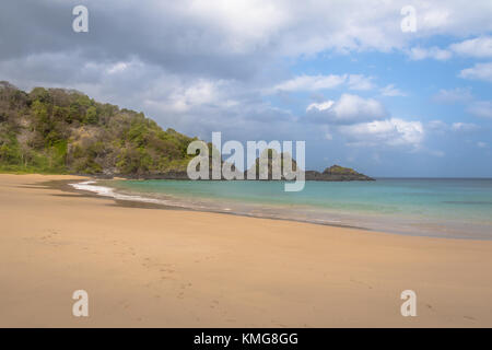 Praia do Sancho Spiaggia - Fernando de Noronha, Pernambuco, Brasile Foto Stock