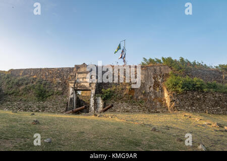 Nossa Senhora dos Remedios Fortezza - Fernando de Noronha, Pernambuco, Brasile Foto Stock