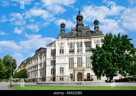 Plzen, Repubblica ceca - circa agosto - neo-rinascimentale di Boemia occidentale museo in agosto 2013 nella città di Plzen, west bohemian region, Repubblica ceca. plzen e Foto Stock