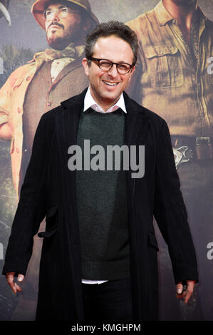 Berlino, Germania. 06 Dic, 2017. jake kasdan assiste il 'jumanji: welcome to the Jungle' premiere al Sale del Cinestar di Sony Center il 6 dicembre 2017 a Berlino, Germania. Credito: geisler-fotopress/alamy live news Foto Stock