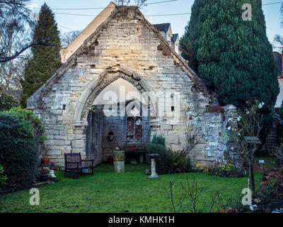 Cappella di St Annes Ospedale circa 1430 Ripon North Yorkshire, Inghilterra Foto Stock