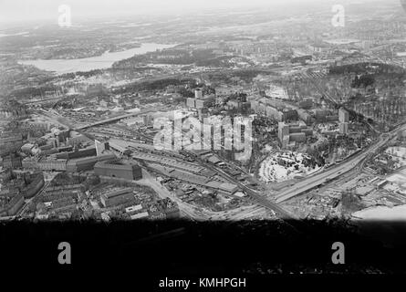 Stockholms innerstad, catalogato sotto KMB 16001000, si riferisce al centro di Stoccolma, Svezia. L'area è ricca di monumenti storici e architettonici. Foto Stock