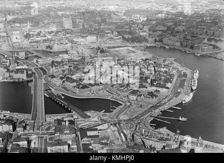 Stockholms innerstad si riferisce alla città interna di Stoccolma, Svezia. Il numero di catalogo KMB 16001000190764 può riferirsi a un articolo specifico o a un luogo all'interno della città, significativo per il patrimonio culturale o storico svedese. Foto Stock