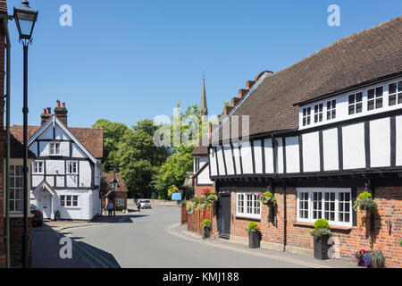 Church Street, Princes Risborough, Buckinghamshire, Inghilterra, Regno Unito Foto Stock