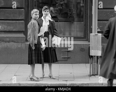 Stockholms innerstad, o il centro di Stoccolma, è raffigurato in questa immagine. La fotografia è catalogata da KMB con ID 16001000510924 e mostra un'istantanea del paesaggio urbano di Stoccolma. Foto Stock