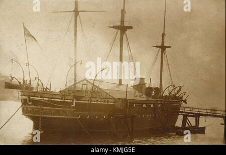 Una rappresentazione del Calliope, un organo a vapore, situato a Blyth, che mostra il suo posto unico nella storia dell'intrattenimento e negli strumenti musicali. Foto Stock