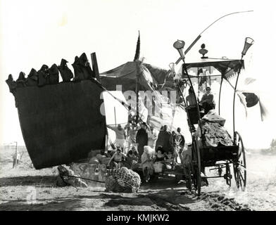 Filmato ancora dalle riprese di Giulietta degli spiriti, Italia 1965 Foto Stock