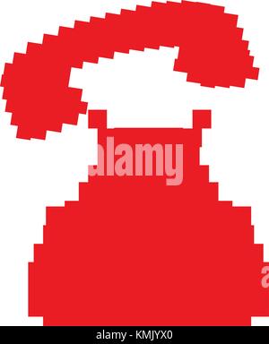 Oggetto effetto pixel Illustrazione Vettoriale