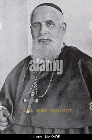 Charles-Albert Gounot è stato un compositore e musicista francese noto per i suoi contributi alla musica classica, in particolare nell'opera. Le sue opere spesso mescolavano melodie liriche con una ricca orchestrazione, guadagnandosi il riconoscimento durante il XIX secolo. Foto Stock