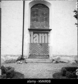 La chiesa di Virestads, situata in Svezia, fa parte della collezione KMB. Questa chiesa è un importante esempio di architettura ecclesiastica scandinava del XIX secolo. Foto Stock