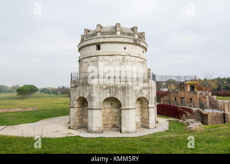 Mausoleo di Teodorico (Mausoleo di Teodorico), Ravenna, Italia Foto Stock