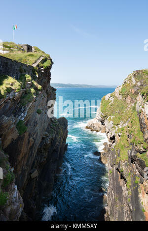 Paesaggi dell'Irlanda. Fort Dunree Museo Militare in Donegal Foto Stock