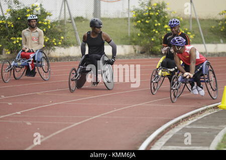 Handisport , Sport disabili Foto Stock