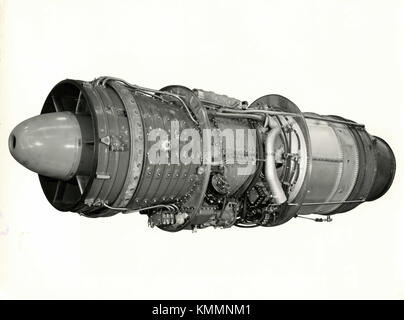 Bristol Olympus 101 Turbojet Axial-flow , aerei, motore, Regno Unito 1946 Foto Stock