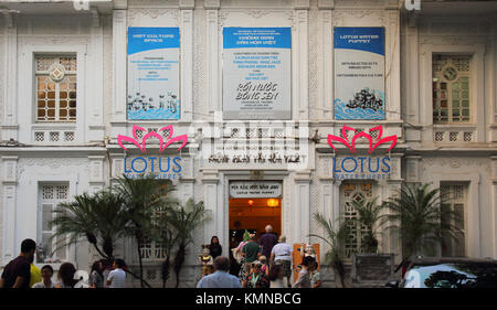 Lotus acqua Puppet Theatre hanoi vietnam Foto Stock