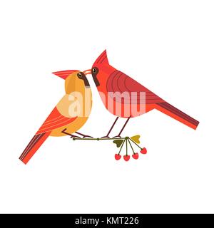 Icona di baciare gli uccelli. Illustrazione Vettoriale