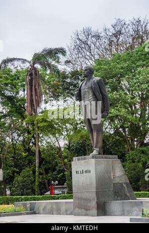 Un monumento di Lenin ad Hanoi, Vietnam Foto Stock