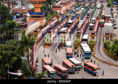 Blok m la stazione di autobus, Jakarta, Indonesia Foto Stock