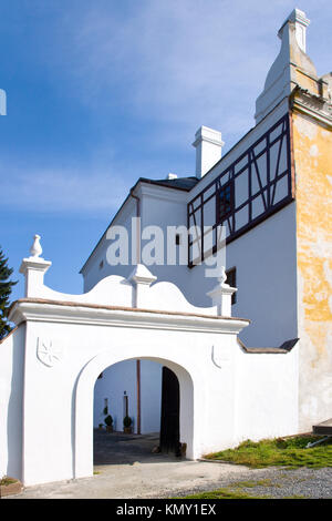 Radim castello e parco, Central Bohemia Repubblica Ceca / zamek Radim, Stredocesky kraj, Ceska republika Foto Stock