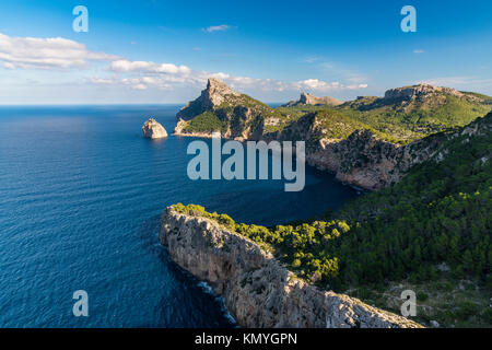 Cap de Formentor, Maiorca, isole Baleari, Spagna Foto Stock