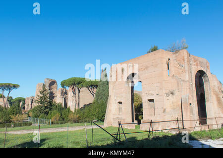 Le Terme di Caracalla. Roma, Italia. Foto Stock