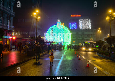 Natale a Vigo Foto Stock