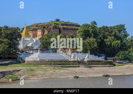 Mingun, Pahtodawgyi, Mandalay Myanmar, Asia Foto Stock