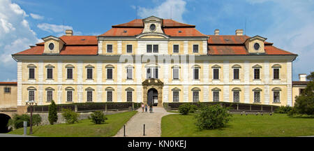 Tschechien, Ostböhmen, Rychnov, Reichenau: Das Schloss Foto Stock