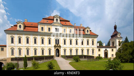 Tschechien, Ostböhmen, Rychnov, Reichenau: Das Schloss Foto Stock