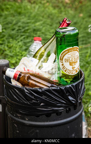 Dopo una notte di festa a Firenze, Italia. Foto Stock