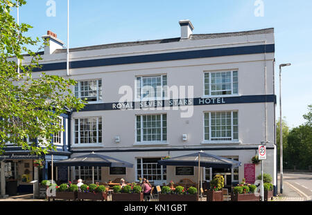 Il Royal 7 stars hotel a Totnes, Devon, Inghilterra, Regno Unito. Foto Stock