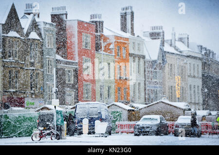 Oxford, Regno Unito . Decimo Dec, 2017. Neve in Oxford. Foto di Richard Cave 10.12.17 Credito: Richard Cave/Alamy Live News Foto Stock