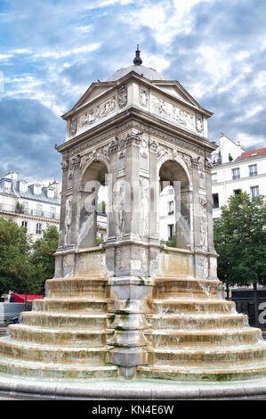 Fontana degli Innocenti a Parigi, Francia Foto Stock