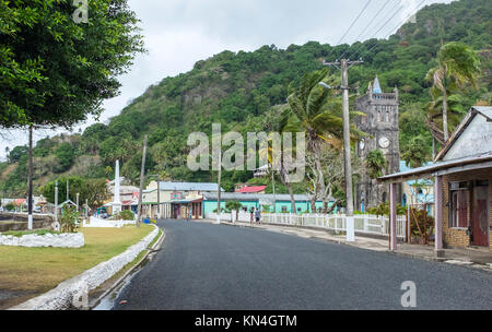 Levuka, Ovalau, Isole Fiji, Pacifico occidentale e Sud Pacifico, Sito del Patrimonio Mondiale, la vecchia capitale delle Fiji Foto Stock