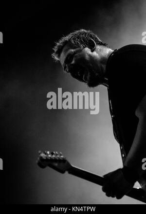 Il Stevie Nimmo Trio al Edinburgh Blues 'N' Rock Festival in The Corn Exchange, Edimburgo 2017 Foto Stock