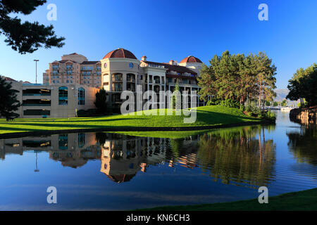 Estate, esclusivo di alta luogo appartamenti a Waterfront Park, Centro di Kelowna, regione Okanagan, British Columbia, Canada Foto Stock