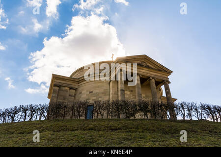 Grabkapelle Mausoleo di Stoccarda Unione Blue Skies vecchia architettura paesaggio splendido monumento Germania Foto Stock