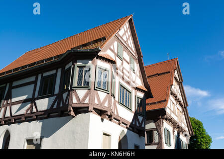 Tedesco tradizionale architettura residenziale HistoricNeighborhood culturale edificio unico Foto Stock