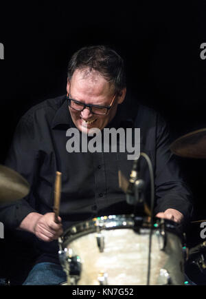 Il Jensen interceptor ad Edimburgo Blues Club in Voodoo Camere Edimburgo 2017 Foto Stock