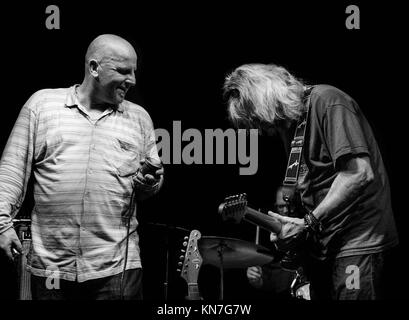 Il Jensen interceptor ad Edimburgo Blues Club in Voodoo Camere Edimburgo 2017 Foto Stock