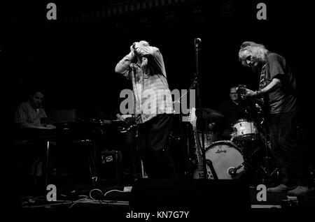 Il Jensen interceptor ad Edimburgo Blues Club in Voodoo Camere Edimburgo 2017 Foto Stock