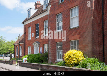 Museo dell'Età del Ferro & Andover Museum, Chiesa vicino, Andover, Hampshire, Inghilterra, Regno Unito Foto Stock