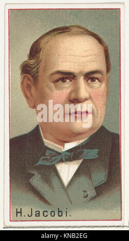 H. Jacobi, stampante il campione mondiale di inventori souvenir album (A25) per Allen & Ginter sigarette incontrato DP838836 420669 Foto Stock