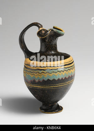 Oinochoe di vetro (profumo brocca) INCONTRATO DP114947 245484 Foto Stock