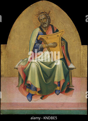 David dipinto di Lorenzo Monaco (Piero di Giovanni) Foto Stock