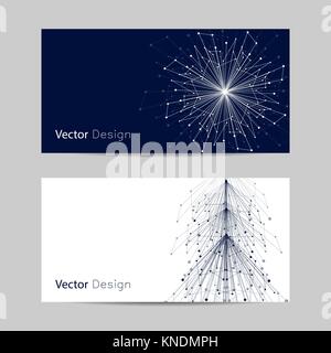 Set di Banner orizzontale Illustrazione Vettoriale