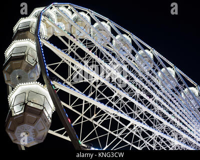 La ruota panoramica Ferris a Birmingham, Inghilterra, Europa Foto Stock